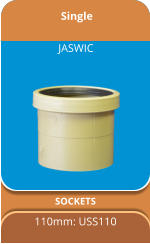 Single SOCKETS 110mm: USS110 JASWIC